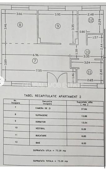 Vanzare Apartament 3 camere Bloc Nou Loc de Parcare Militari - 10