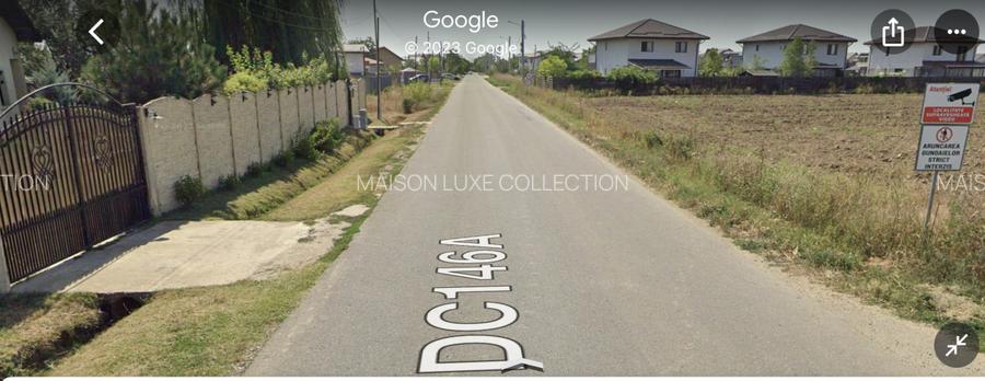 Teren intravilan 500/1000mp Sabareni | 300m de padure si 1km de Autostrada A0 - 7