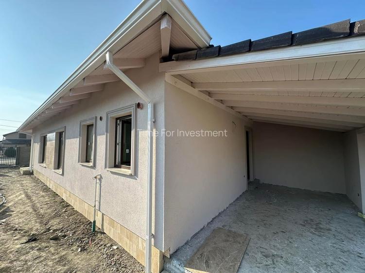 Individuala Parter Sanmihaiu Roman,4 Camere,2 Bai,Proiect Modern,Curte Amenajata - 4