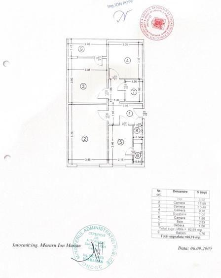 De Vanzare Apartament 3 camere+ Boxa, Drumul Taberei - Callatis - 14