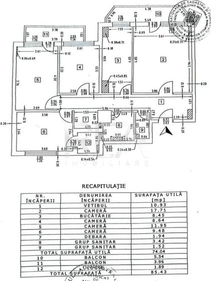 4 camere Pantelimon-Piața Delfinului decomandat, et. 2, 85 mp - 8