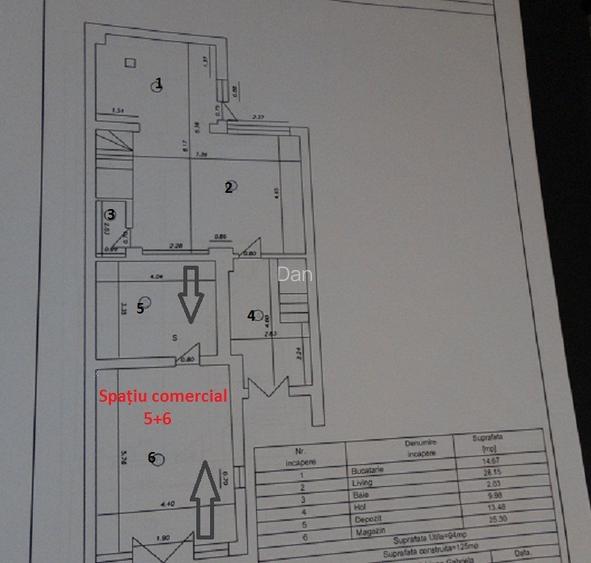 Casa tip vila cu spatiu comercial - 2