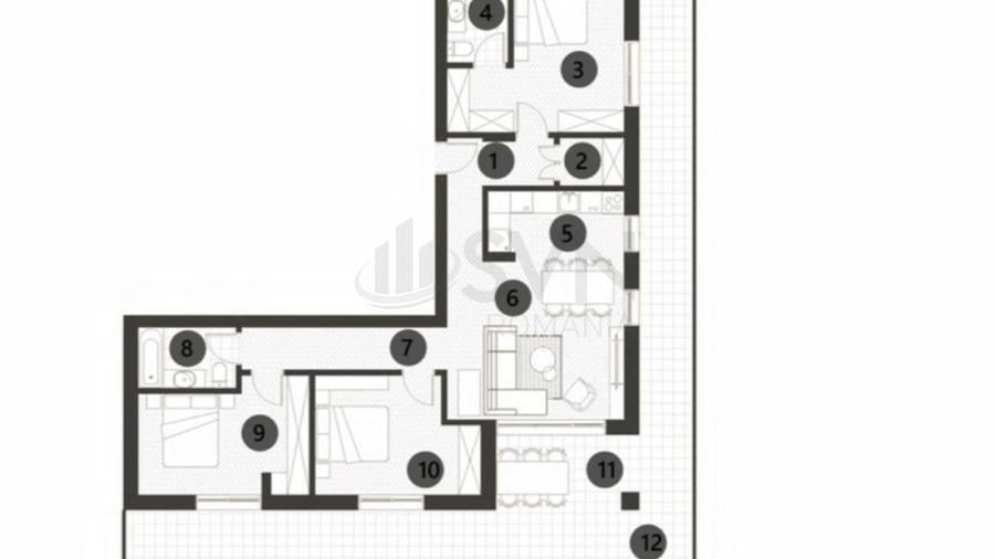 REA1026493 Apartament 4 camere Parcul Verdi Floreasca