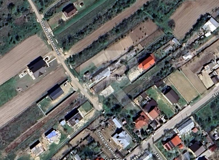 Mihăilești - teren împrejmuit 401mp, cu puț, COMISION 0 - 8