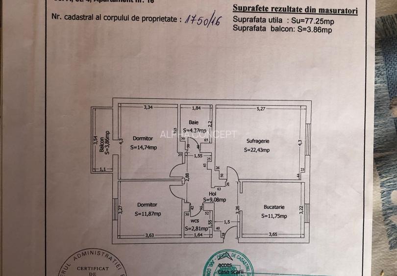 3 CAMERE DECOMANDATE - FALEZA NORD - 15