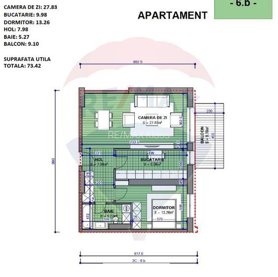 Apartament Premium cu 2 Camere – Design Modern si Confort Desavarsit - 4