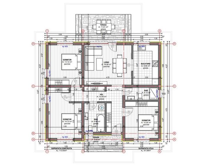 Casa individuala, predare la cheie, 4 camere, Stupini - 3
