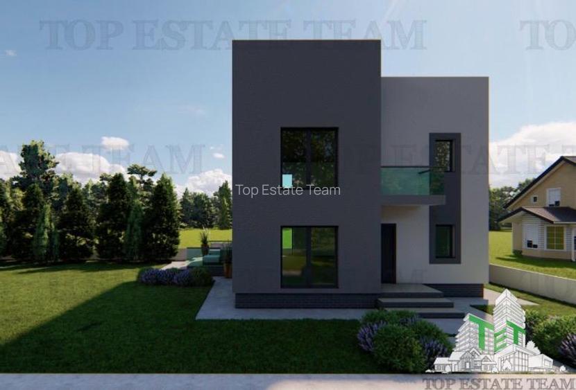 Vila individuala pe stil Mediteranean mobilata si utilata, cu 4 camere, 3 bai, 2 - 22