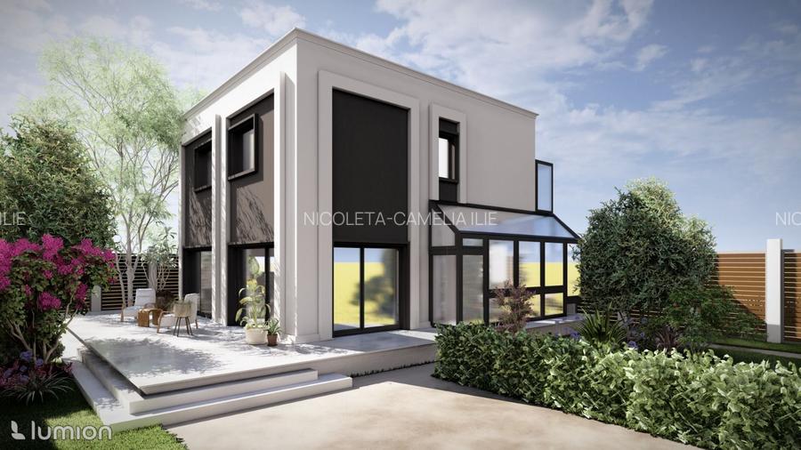 CASA| VILA INDIVIDUALA | LUX| COM 0% | 5 CAM| PROPRIETAR| NOU ! TVA 0% - 2