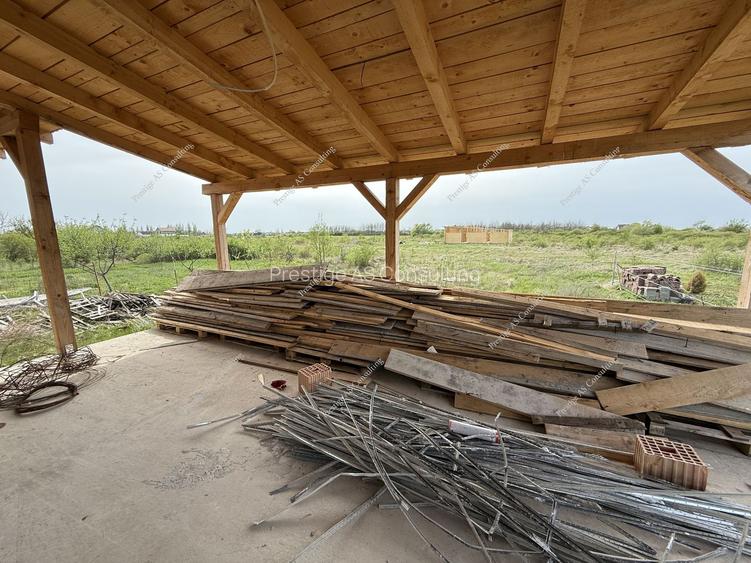 Casa la rosu dispusa pe Parter | 740 Teren | Sag - 4