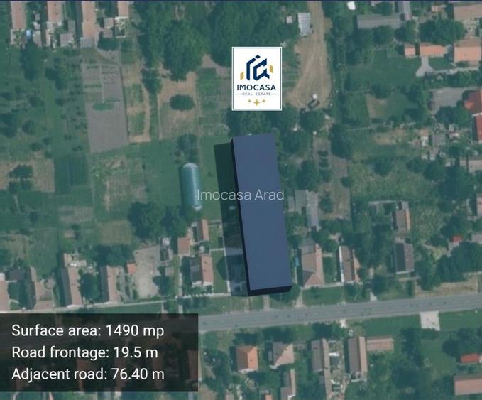 Teren Intravilan 1.490mp de vânzare, Battonya (Ungaria) 6km Vama Turnu - 5