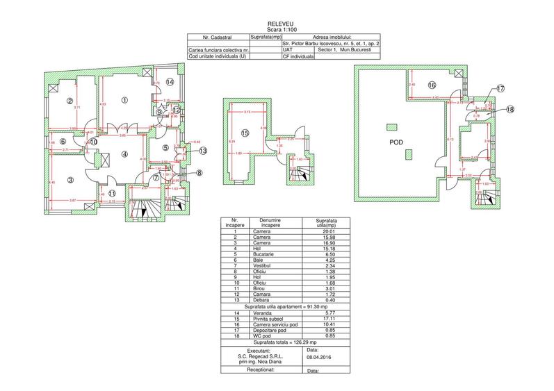 Vila Primaverii 300 mp utili teren 250 mp - 24