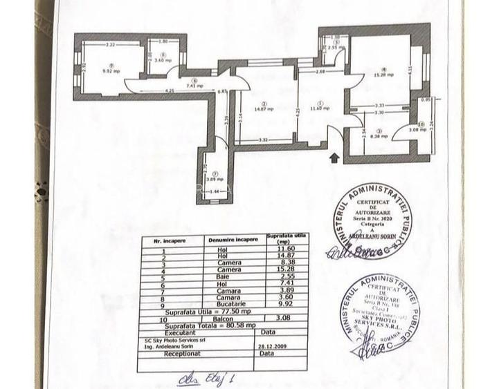 Apartamet de vânzare 3 camere+living -  Cișmigiu - renovat, Fără Risc Seismic - 11