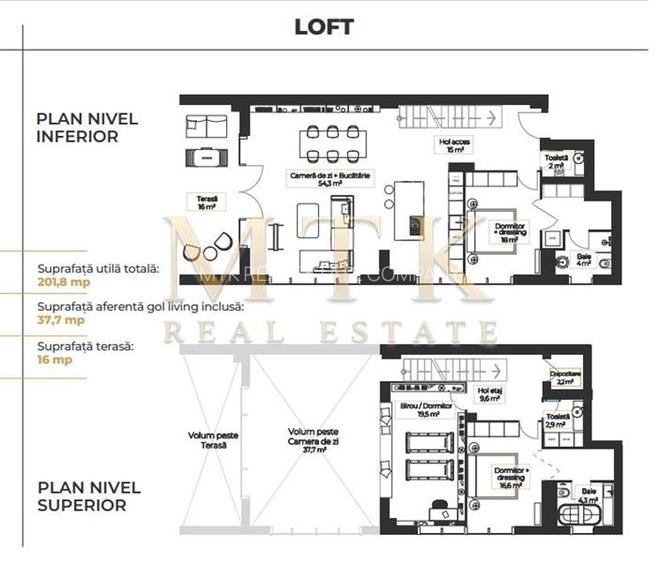 Apartament 4 camere lux I  Brick Loft I 1Loc parcare - 10