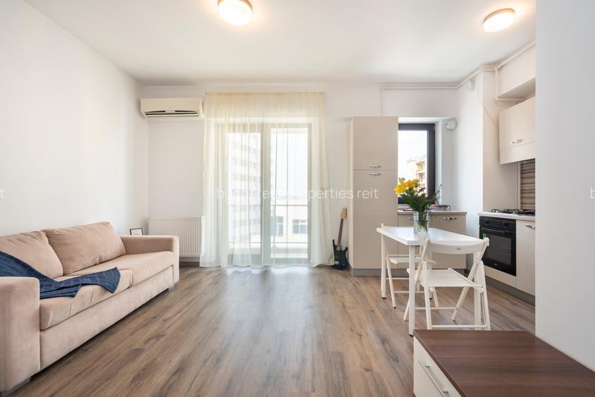 Garsoniera tip open space in bloc solid si modern - 5