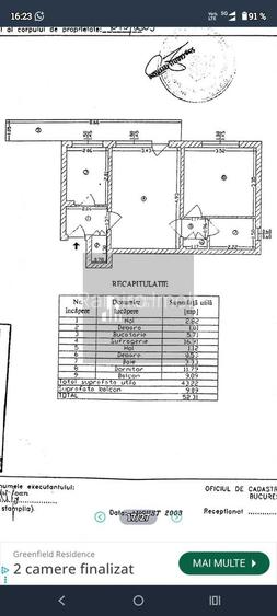 APARTAMENT 2 CAMERE, P-TA PROGRESULUI/SOS GIURGIULUI, CONFORT 1 - 7