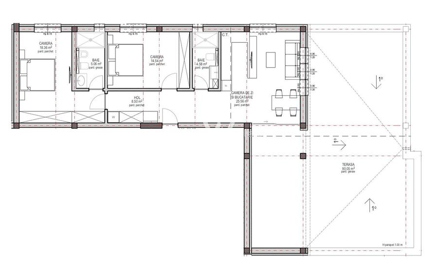 Penthouse 3 camere TERASA PANORAMICA, Lacul lui Binder, Sibiu - 1