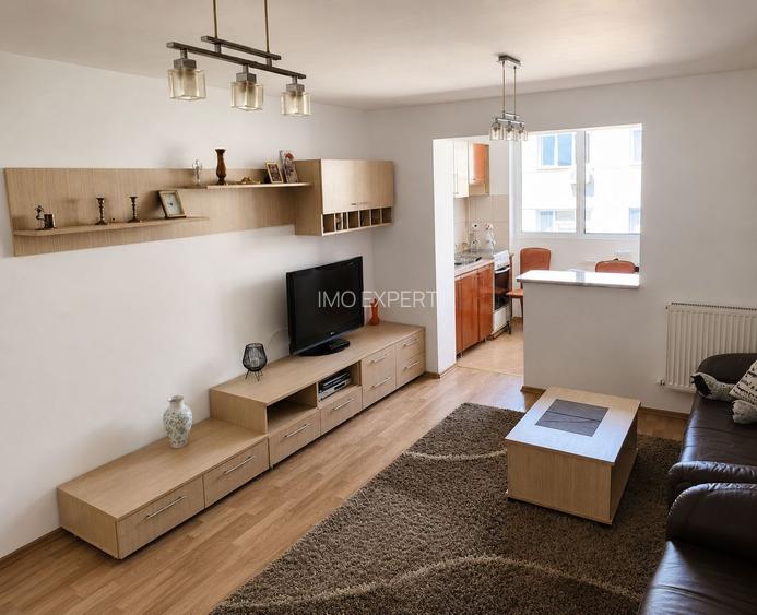 Apartament de închiriat 3 camere, 63mp utili, mobilat, utilat, Cetate - 2