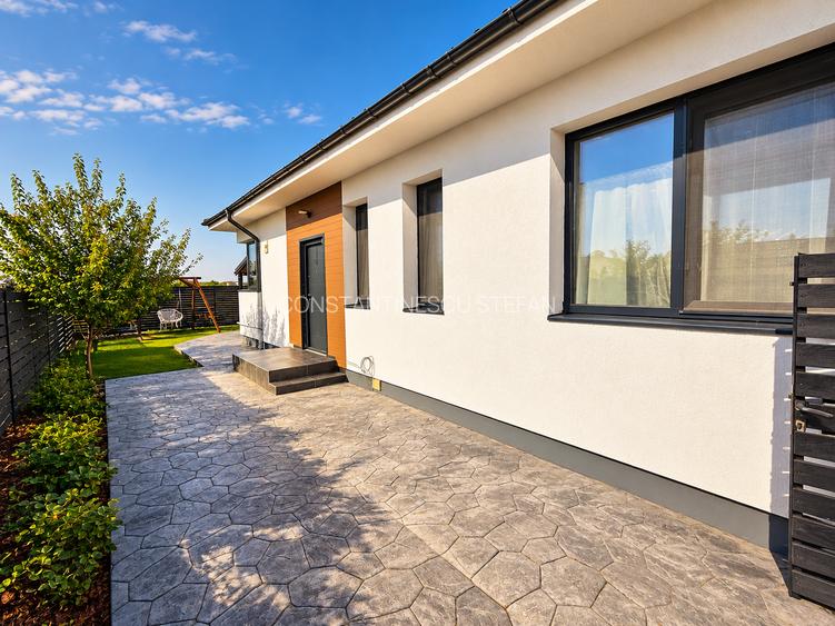 Casă cu 4 camere, 86 mp utili | Teren 350 mp, terasă acoperită și parcare - 3