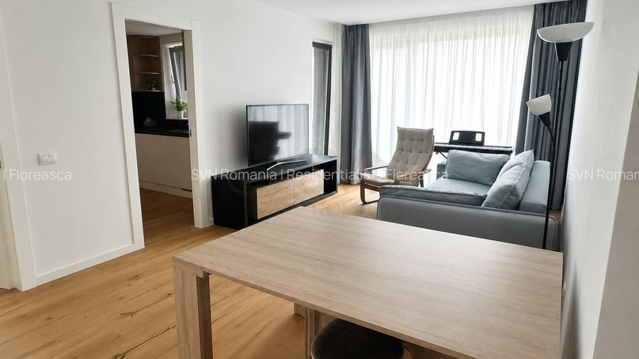REA1028822 Aviatiei bloc nou 3 camere si balcon spatios mobilat si luminos - 2