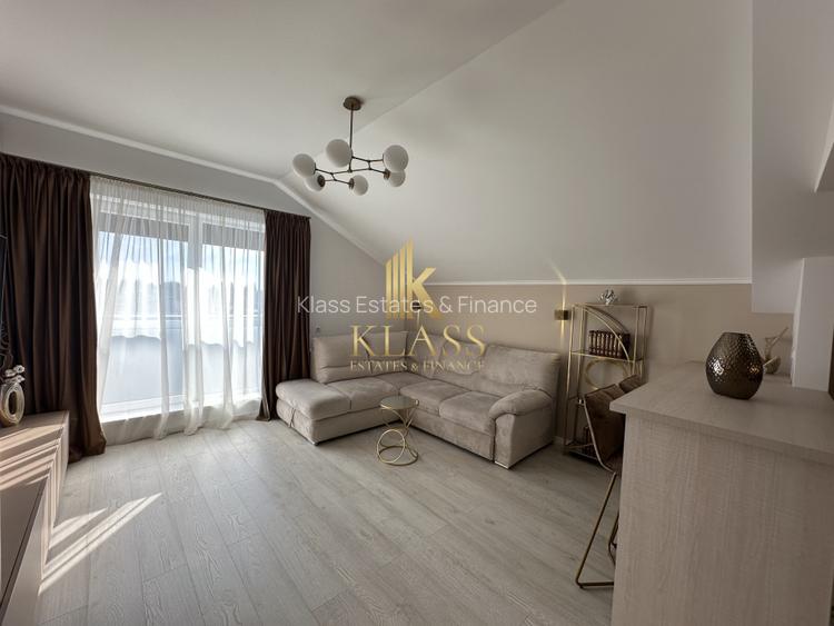 Apartament 3 camere LUX de vanzare | terasa si loc de parcare | complet mobilat  - 2