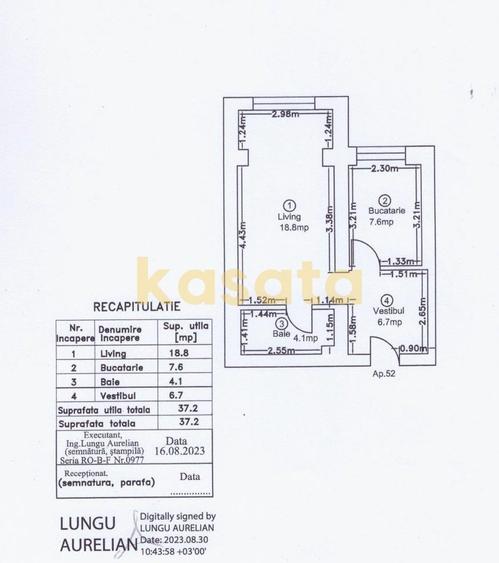 Garsoniera I Ivory Residence I 37 mp I et 5 I investitie