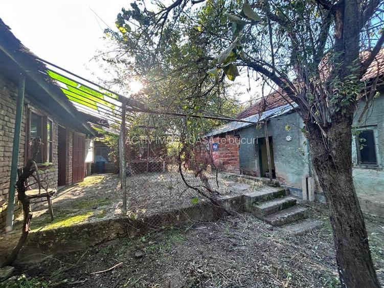 Bocsa Romana, 2 Corpuri de cladire cu Teren de 555 mp. si garaj, la sosea - 4