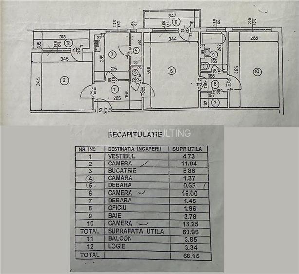 Apartament 3 camere Semidecomandat Berceni-Aliorului - 10