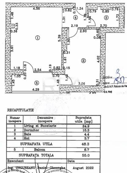 Apartament 2 Camere | Complex Rezidential Cortina North | Loc de parcare - 6