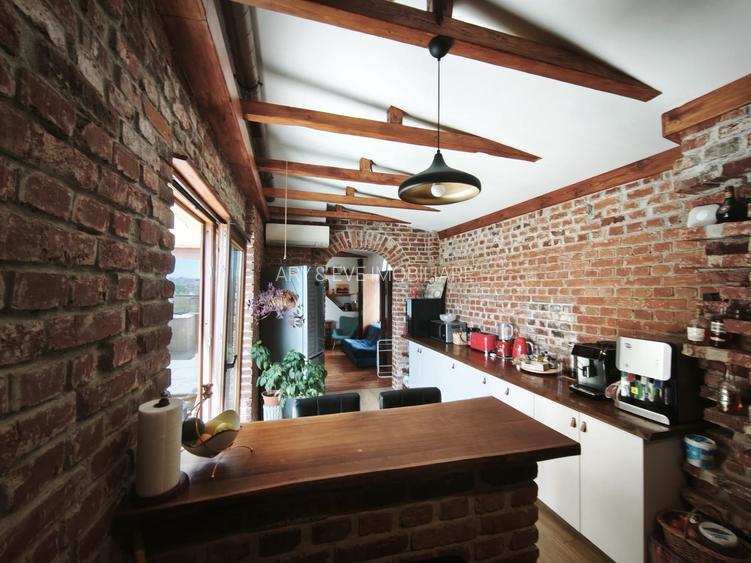 Penthouse Loft în Inima Istorică: Mansardă de Lux, 5 Camere și Terasă | Dacia - 8