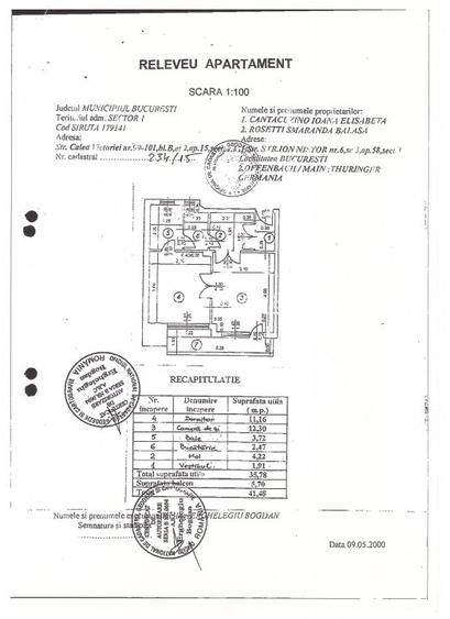 Vanzare apartament 2 camere Calea Victoriei - Amzei - 5