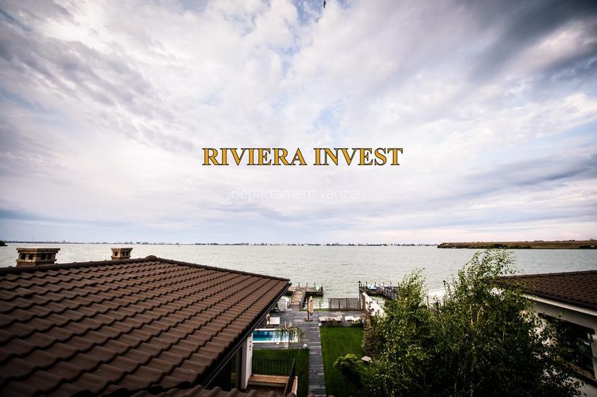 Ovidiu Sud-Vila de lux cu piscină și ponton situate pe malul lacului Siutghiol - 36