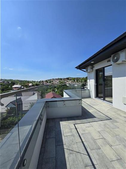 De inchiriat: Penthouse 4 camere 118 mp - etaj 3/3 | Terasa 19,2 mp. 3,8 km fata - 32
