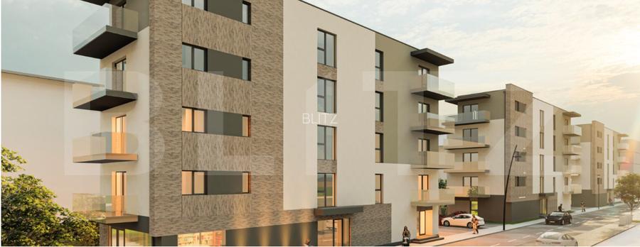 Apartament 2 camere, 44.52 mp finisat nou etaj intermediar, garaj, zona Cetatii - 2
