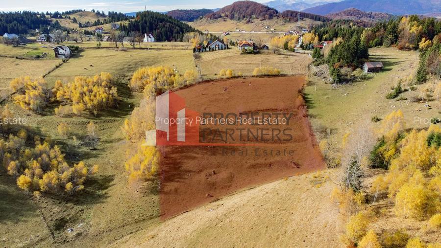 Teren cu PUZ aprobat Fundata / priveliste superba - 3