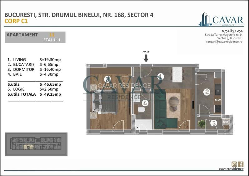 Proiect Nou Cavar Residence Drumul Binelui 168 Cavar Residence - 3