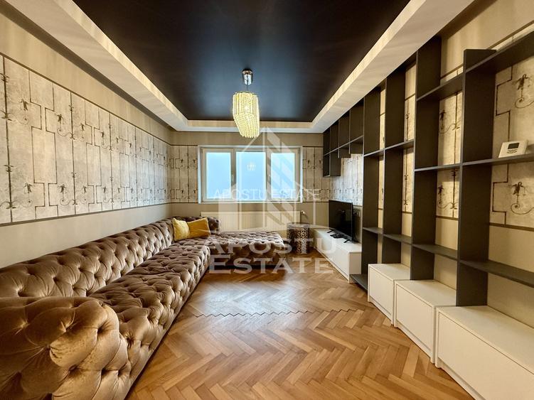 Apartament 3 camere, renovat si mobilat modern, centrala proprie - 2