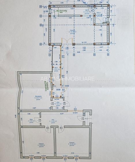 Două case individuale, P și P+M, construcții 1921/2016, în Timișoara, comision 0 - 13