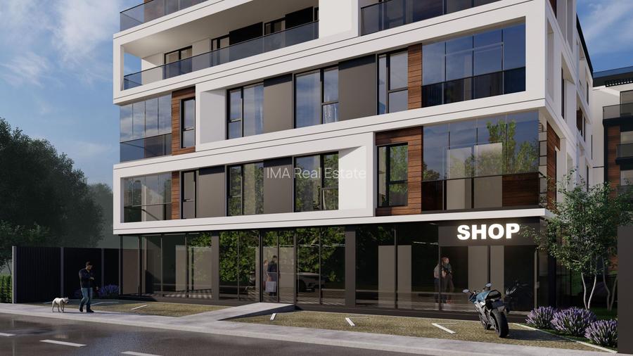 Spatiu Comercial de vânzare, parter cu vitrina 20 ml, parcare, Pipera - 2