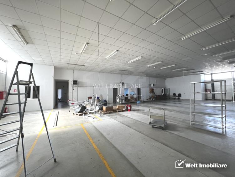 Depozit 600mp 2 rampe + birouri 180mp, 14 parcari, Lidl - Baciu - 3