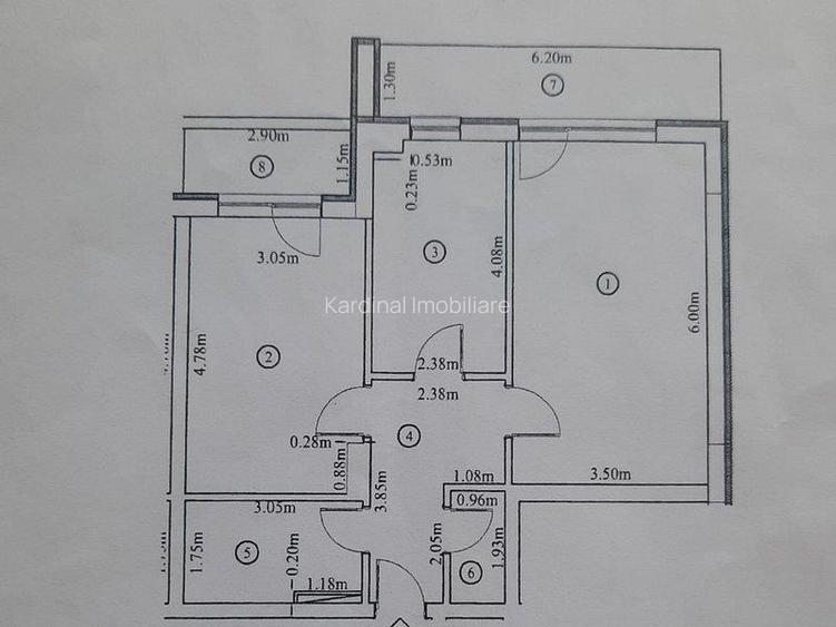 Apartament 2 camere etajul 3, Urban,Tractorul - 6