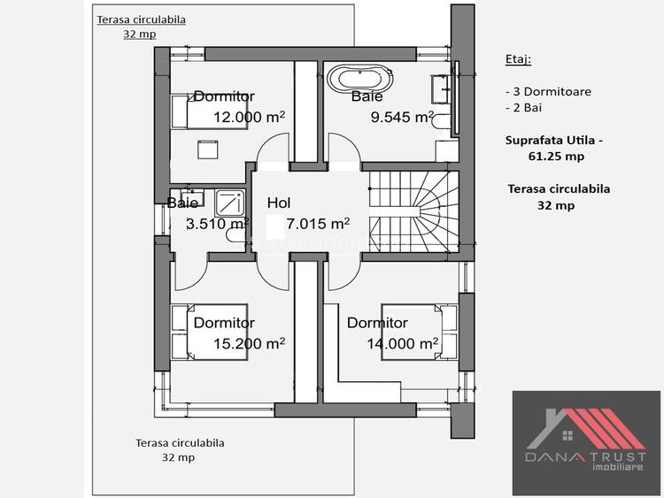 Teren de vânzare 909mp 2 Fronturi  cu autorizatie cons - 3