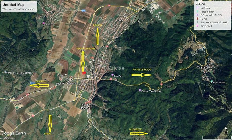 Teren Râșnov pretabil rezidențial - 2