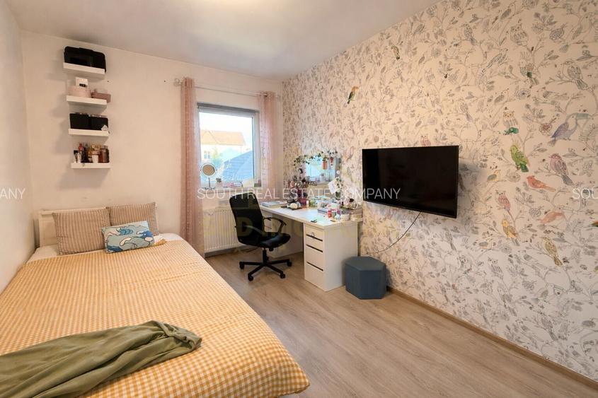 Vila P + 1 + Pod amenajat - 4 camere - Mobilata / Utilata - 200m teren - 22