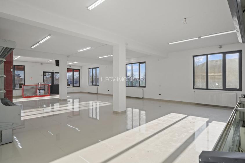 Construcție comercială rezidențială 273mp, spălătorie auto și depozit 127 mp DN1 - 5