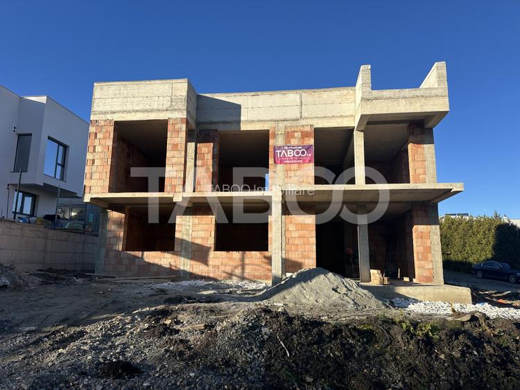 Vila premium Cisnadioara – panorama, piscina infinity, teren 485 mp - 4