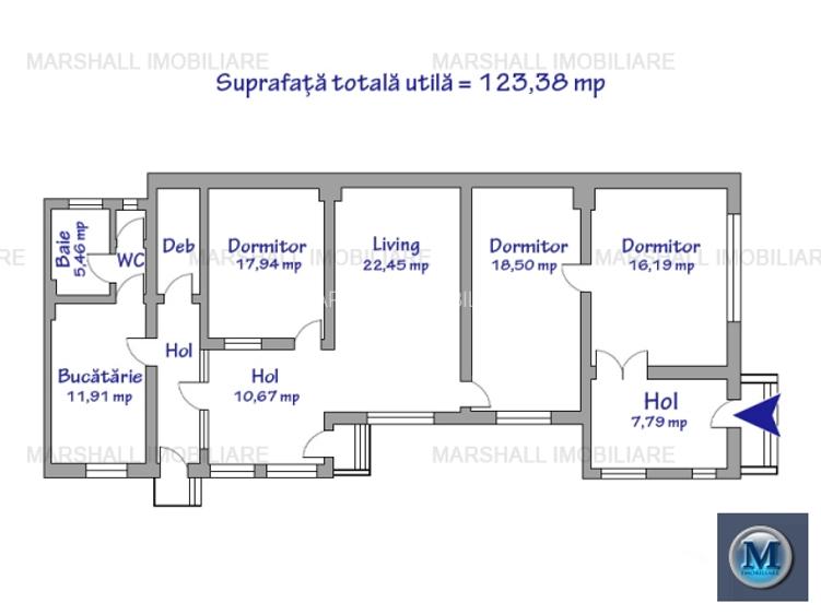 Casa cu 4 camere de vanzare, zona Traian, 148,05 mp #16694 - 14