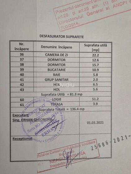 Apartament nou 3 camere ( posibilitate 4 prin recompartimentare ) Drumul Taberei - 10