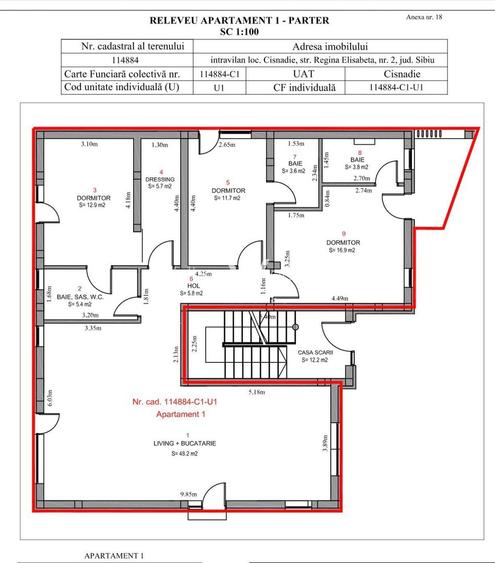 Apartament cu gradina de 200mp, Calea Cisnadiei, Sibiu - 1