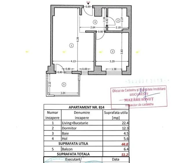 Apartament 2 camere – Vanzare - Mobilat cu Designer – Direct Propietar - 21